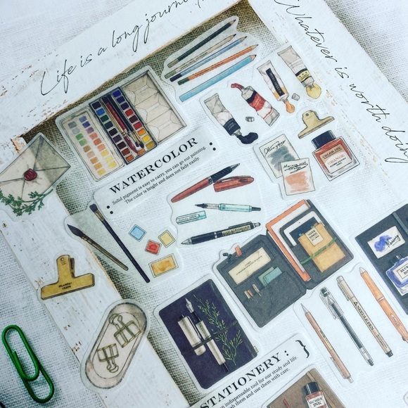 Gadgets, Supplies For Artists, Painting & More, 40 Stickers - Picture 7 of 14